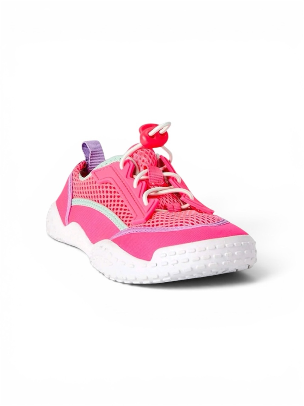 Girls Water Shoes Pink Mesh Slip-On Sneakers Girls Water Shoes size 7 NWT